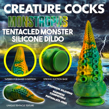 Creature Cocks Monstropus Tentacled Monster Dildo