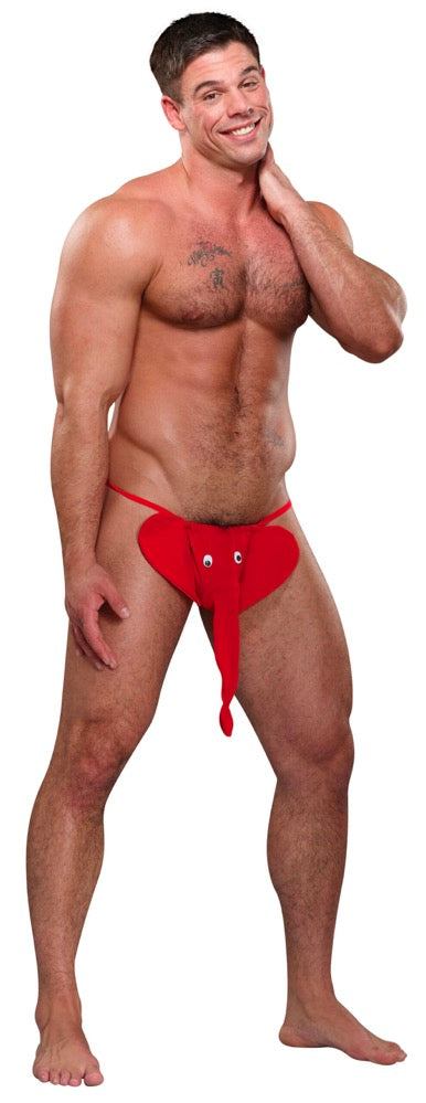 Squeaker Elephant G-String Assorted