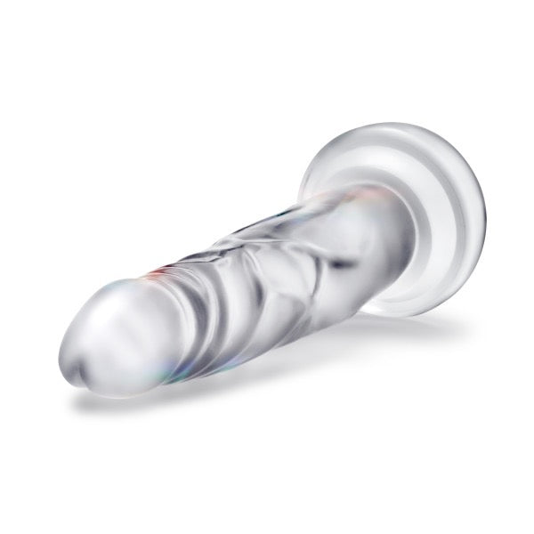 B Yours Diamond Hands Free Crystal Clear Dildo