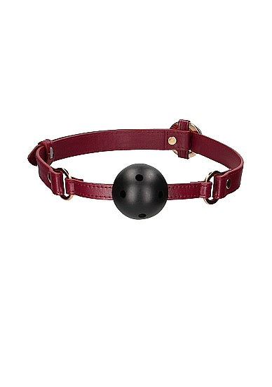 Ouch Halo Breathable Ball Gag Burgundy