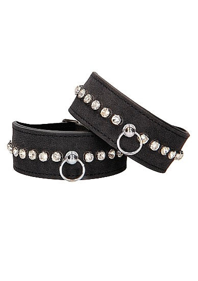 Diamond Studded Wrist Cuffs