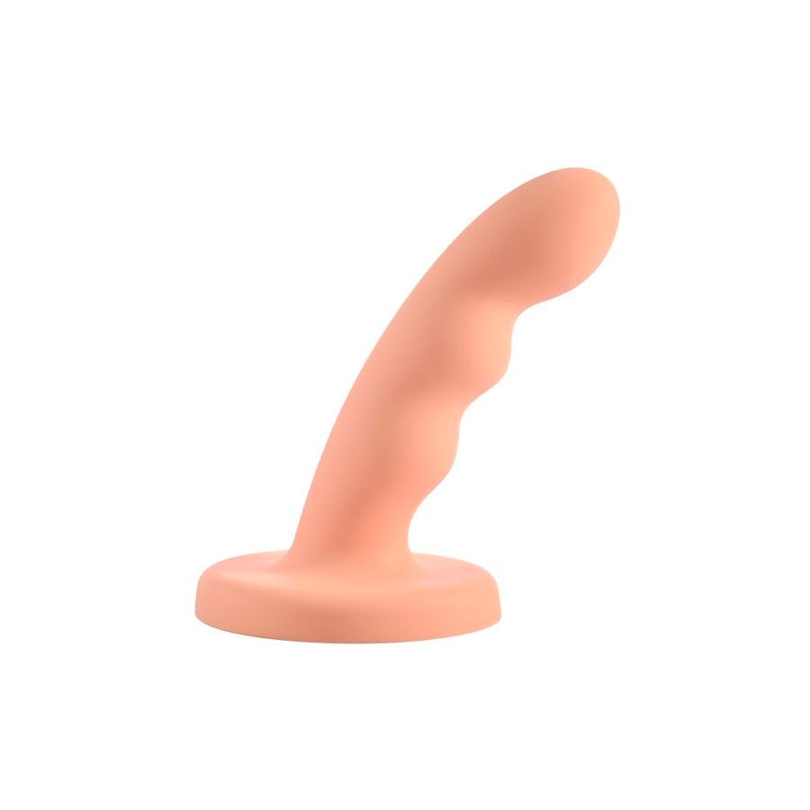 Ren 6IN Silicone Dildo Peach